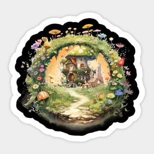 Fairy Home Sticker